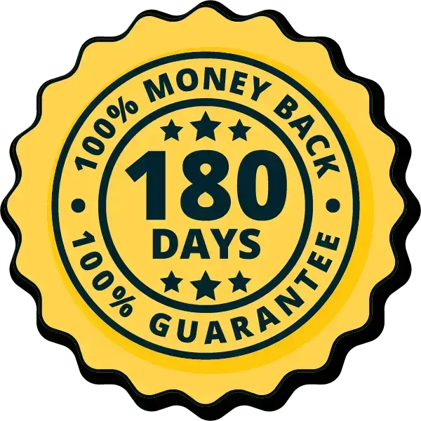 Red Boost 180-Day Money Back Guarantee